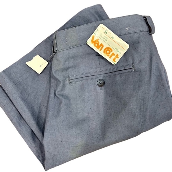 VAN CORT BRAND VINTAGE SHORTS LARGE NEW NWT size 36 waist - Picture 3 of 5